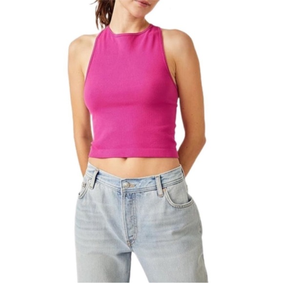 Free People Tops - NWOT intimately free people hot pink Sleeveless Top